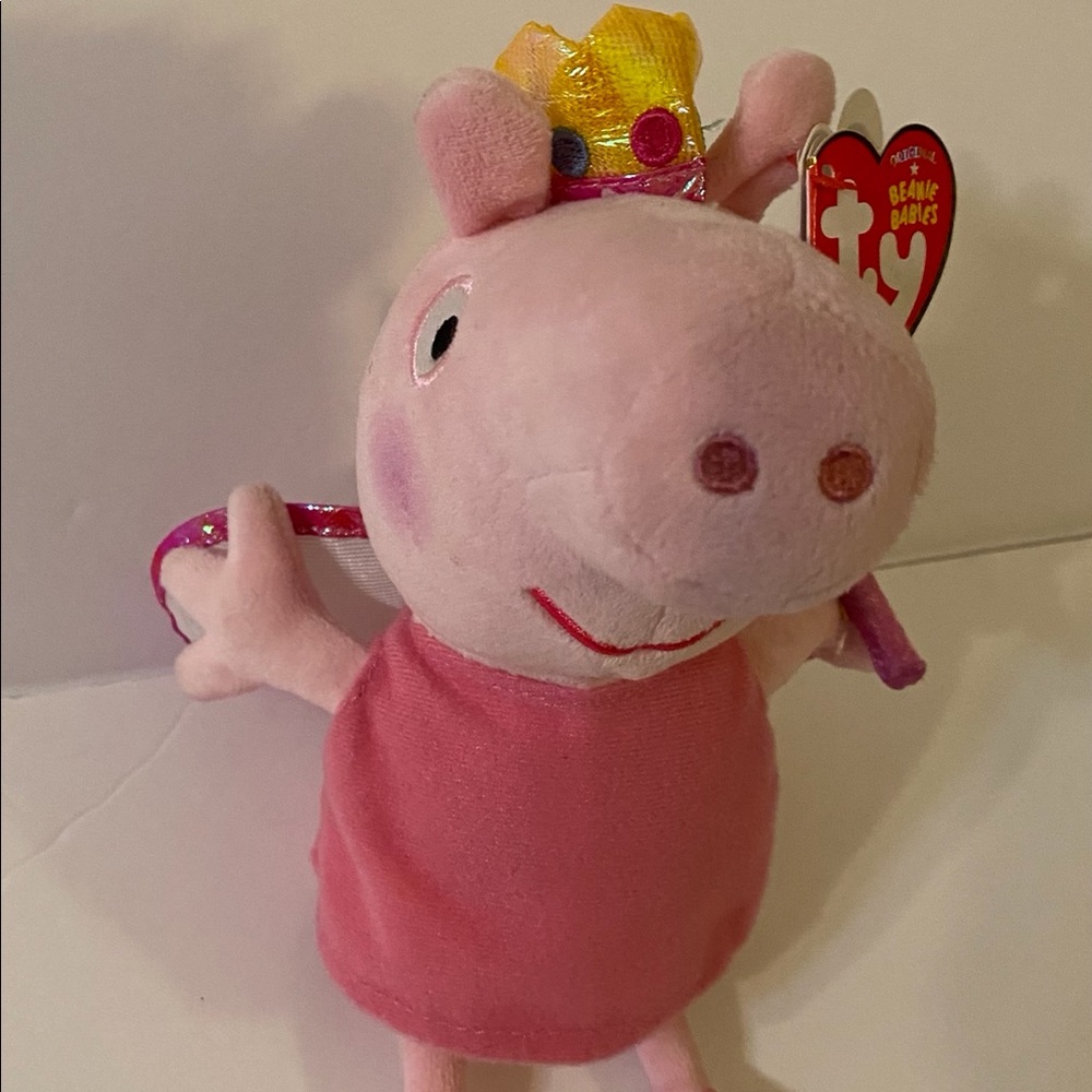 Peppa Pig Princess Peppa 8” Plush Doll Toy